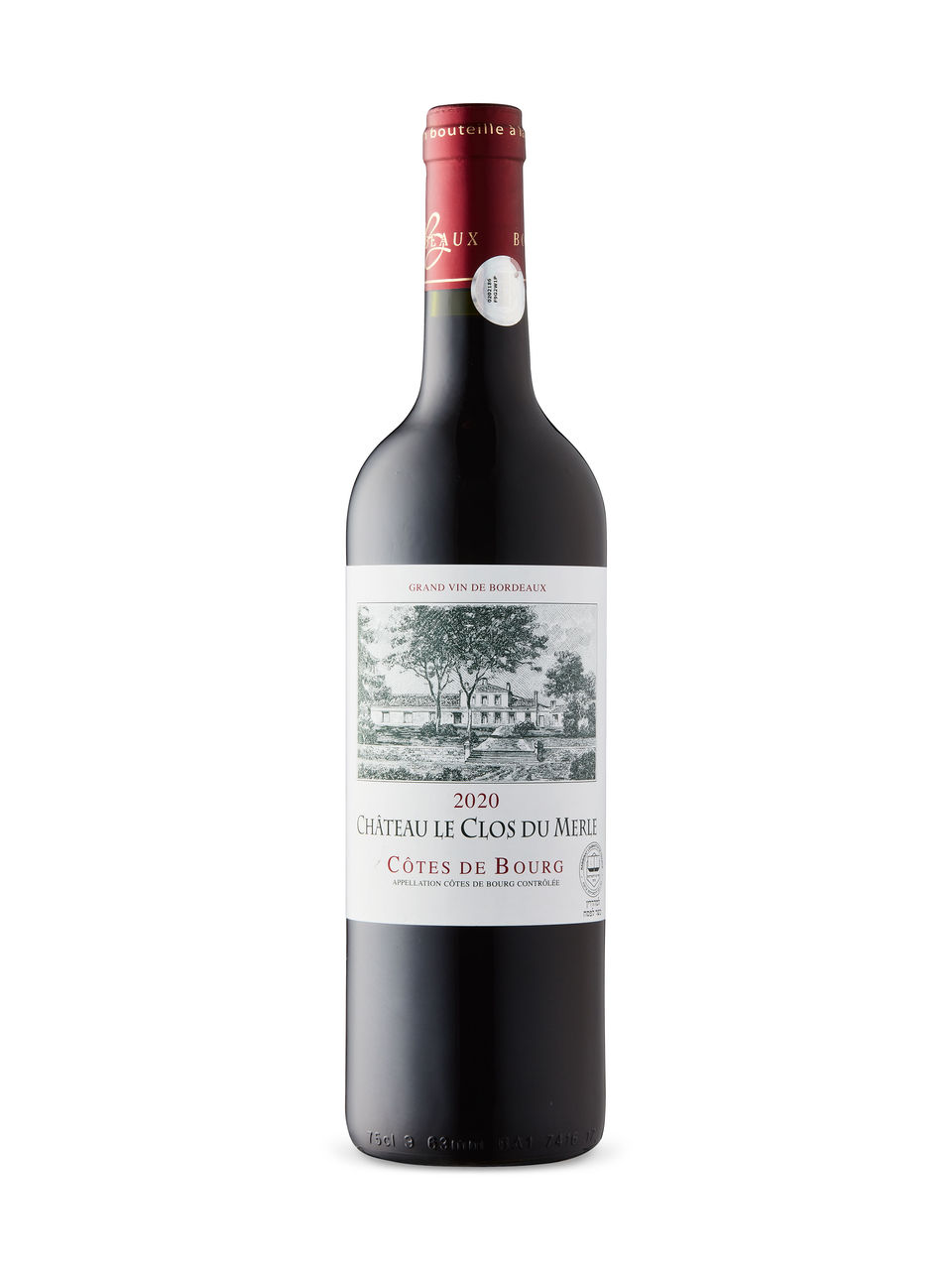 Chateau Le Clos Du Merle Rouge Cotes de Bourg KP 2020 - Dial a Bottle®